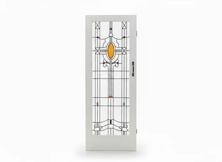 Set of 5 Federation Leadlight Doors