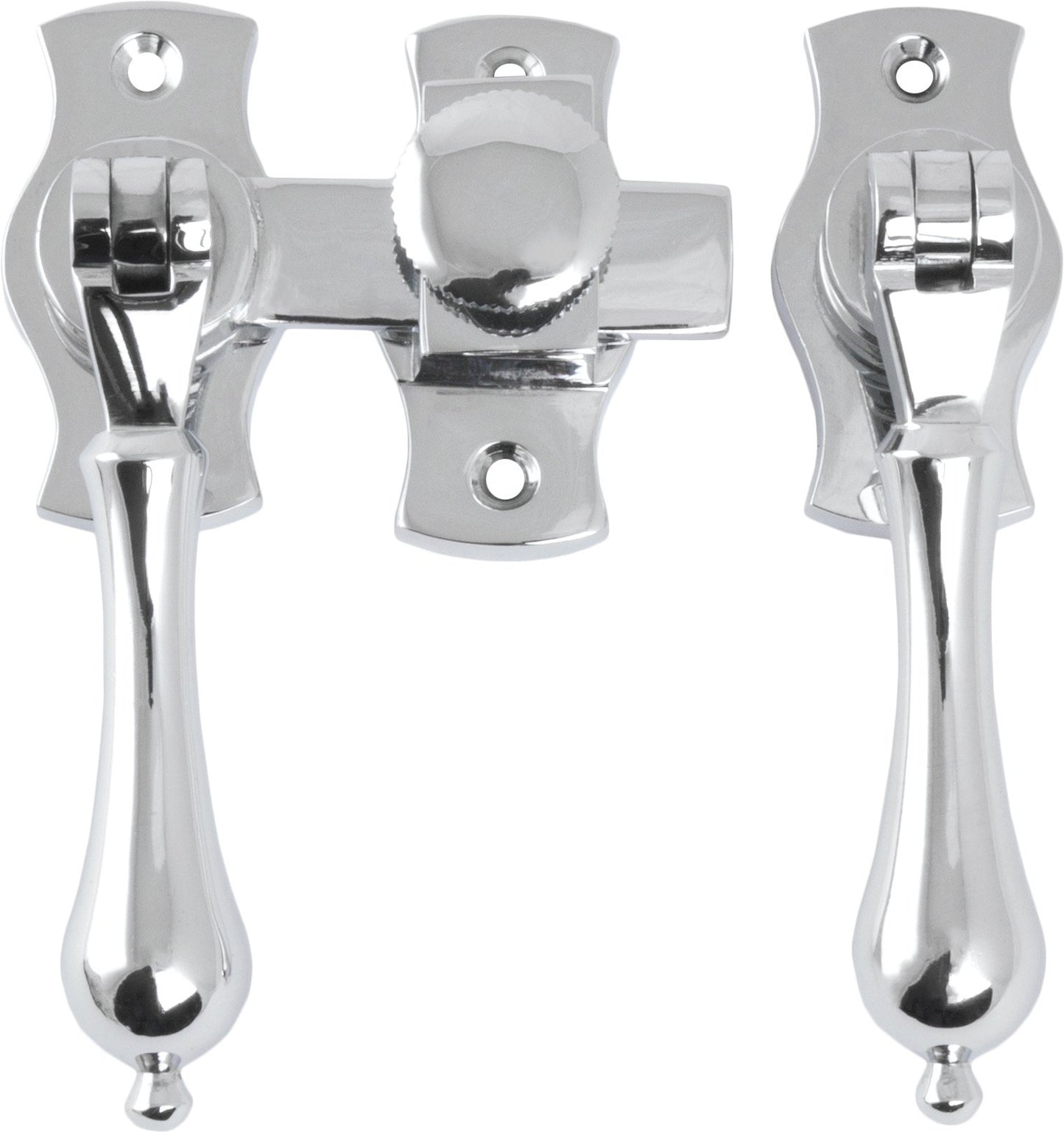 Teardrop French Door Fastener