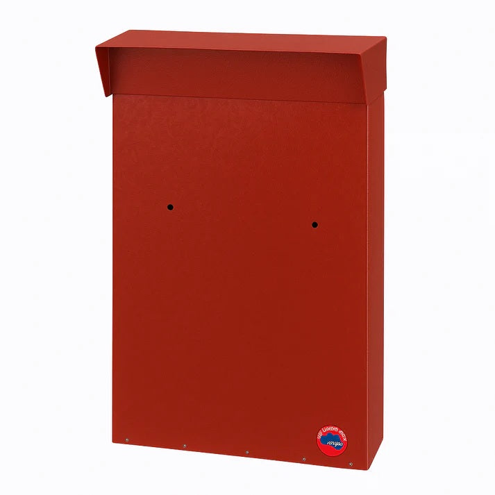 Jumbo Letterbox (Top Lid) - Red