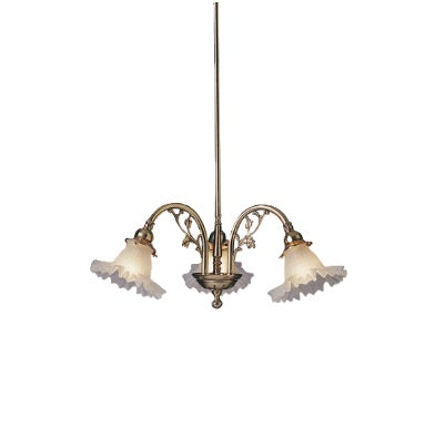 Learbrook 3-Light Pendant - Old Brass