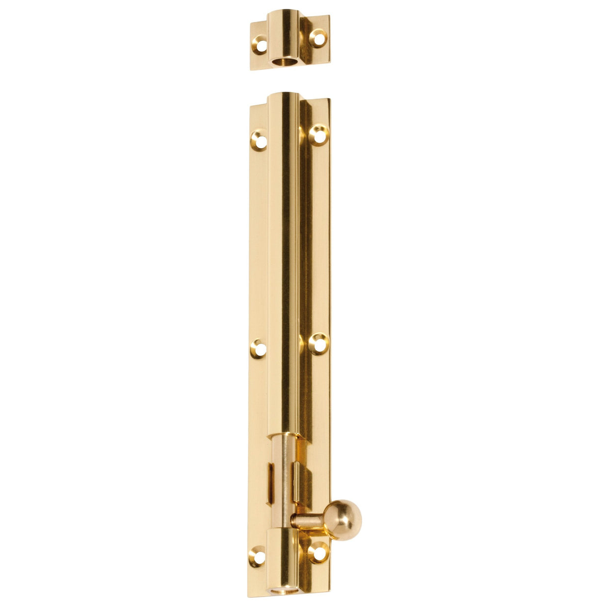 Barrel Bolt – L150mm - Polished Brass