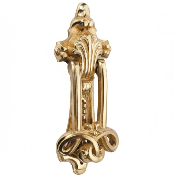 Federation Door Knocker - 210x80mm - Polished Brass
