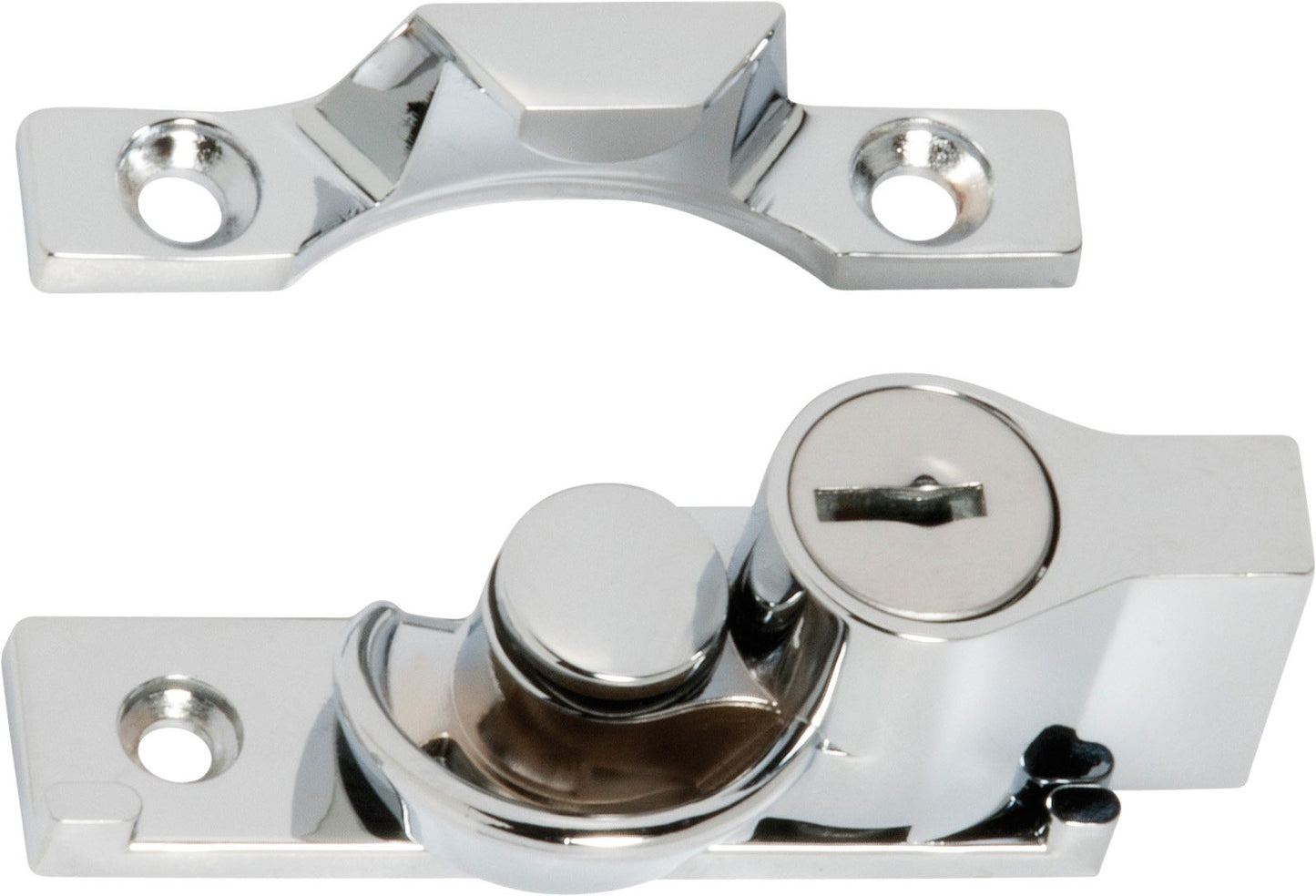 Key Operated Narrow Locking Sash Fastener