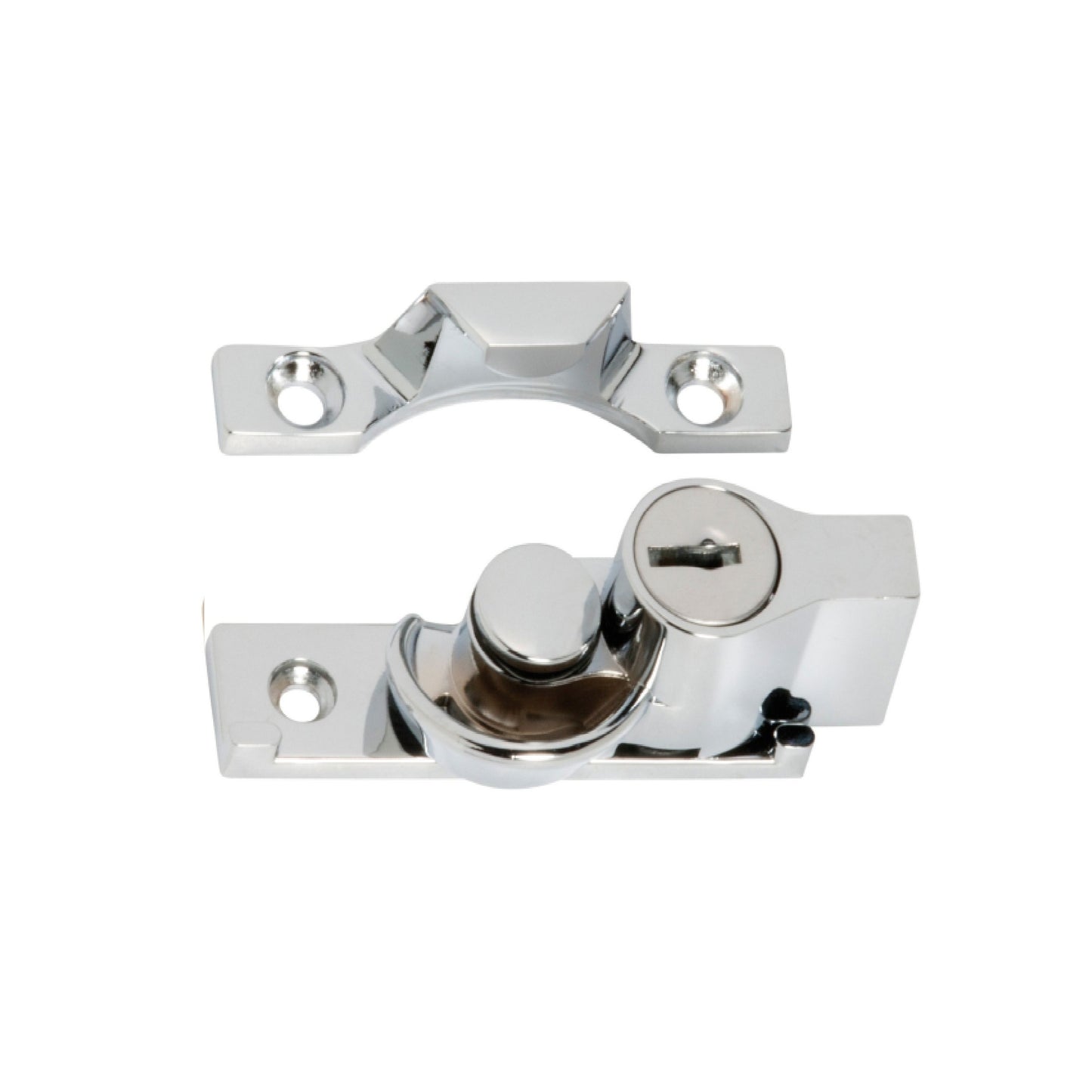 Key Operated Narrow Locking Sash Fastener