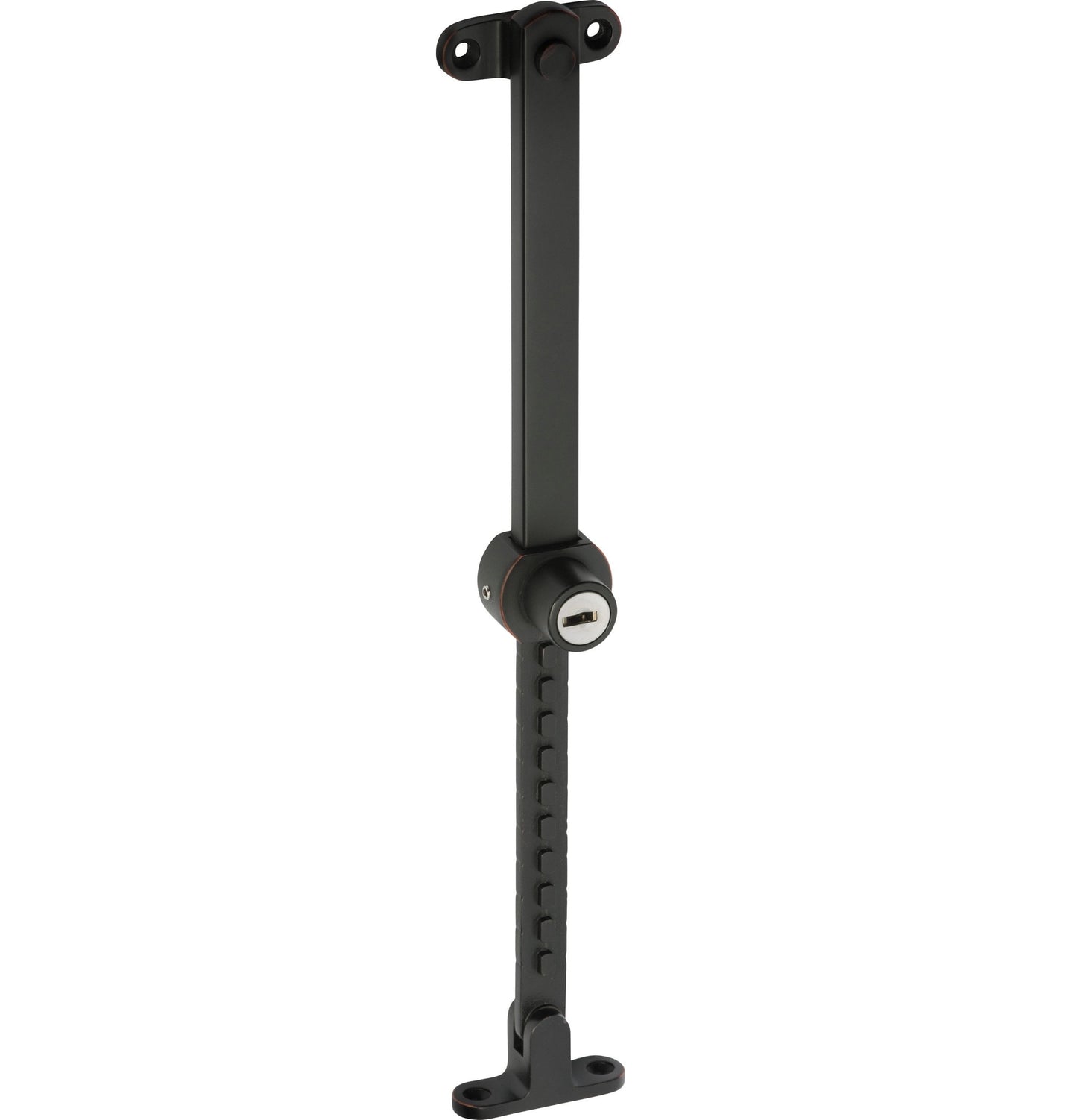 Locking Telescopic Casement Stay - Stainless Steel - L200-295mm - Antique Copper