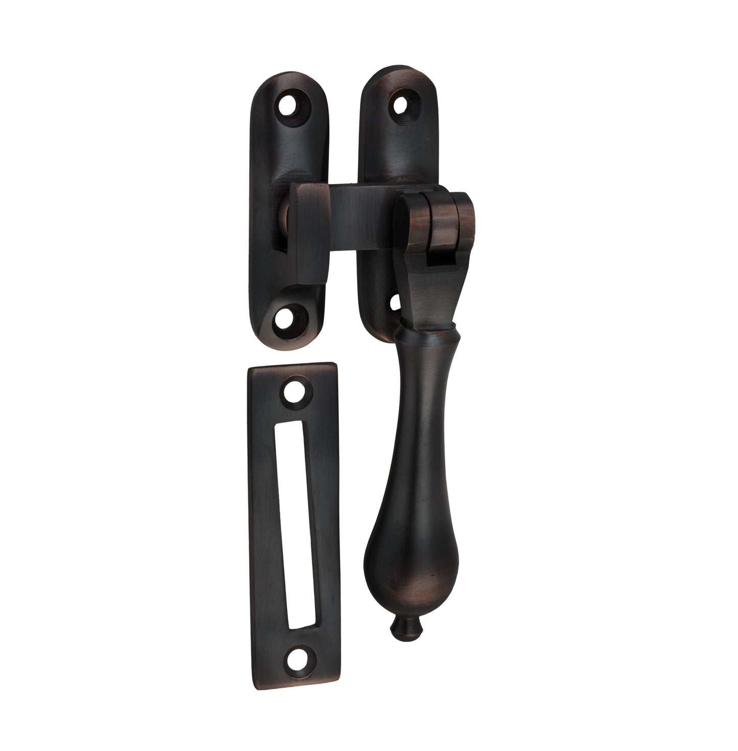 Teardrop Casement Fastener - Antique Copper