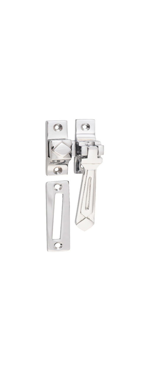 New Deco Casement Fastener - Antique Copper