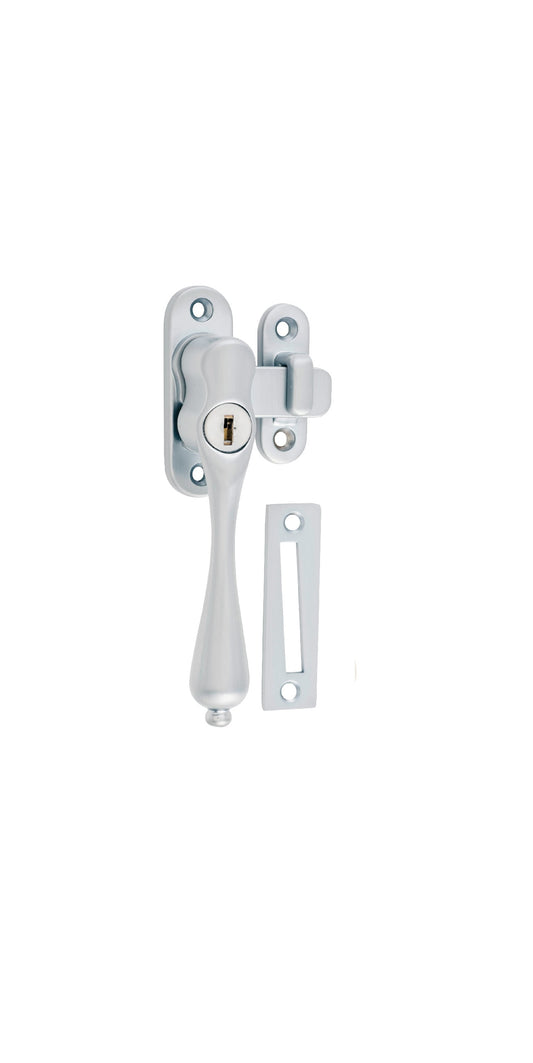 New Locking Casement Fastener - Chrome Plated