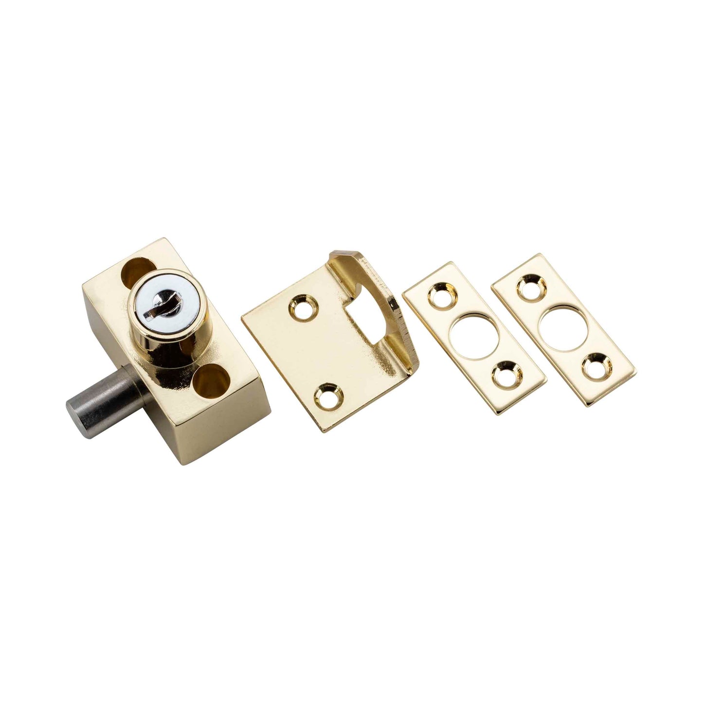 Sash and Sliding Window Locks - Electro Brass
