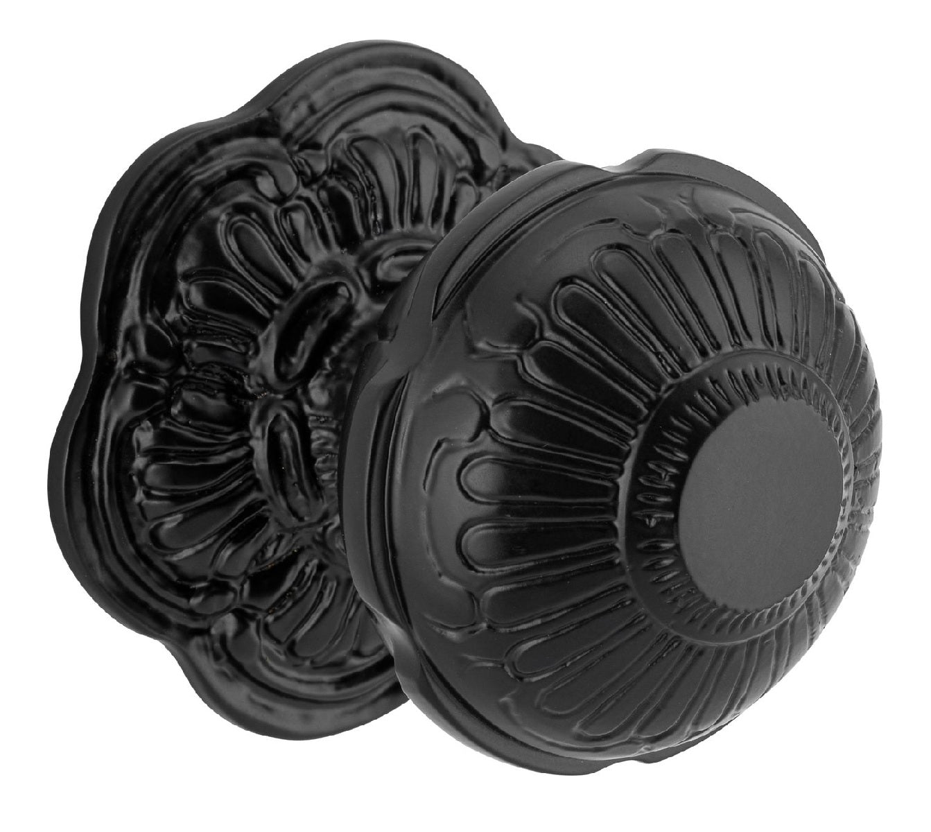 Ornate Centre Door Knob Antique Brass Sydney