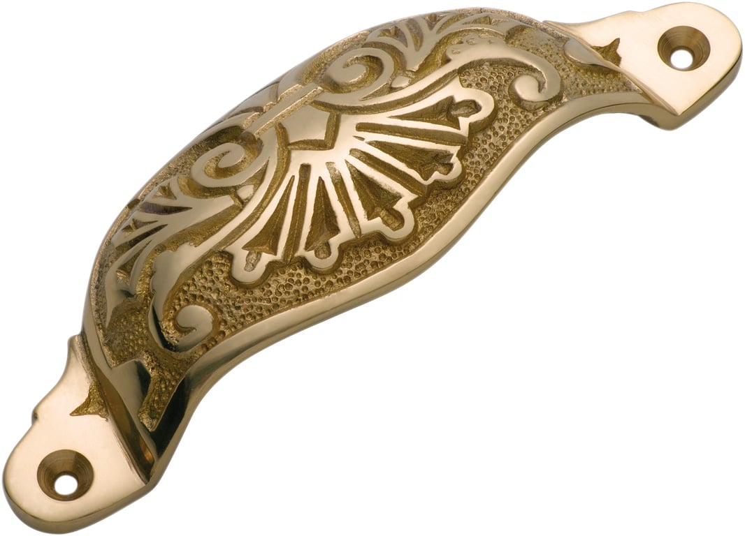 Ornate Drawer Cupped/Pull