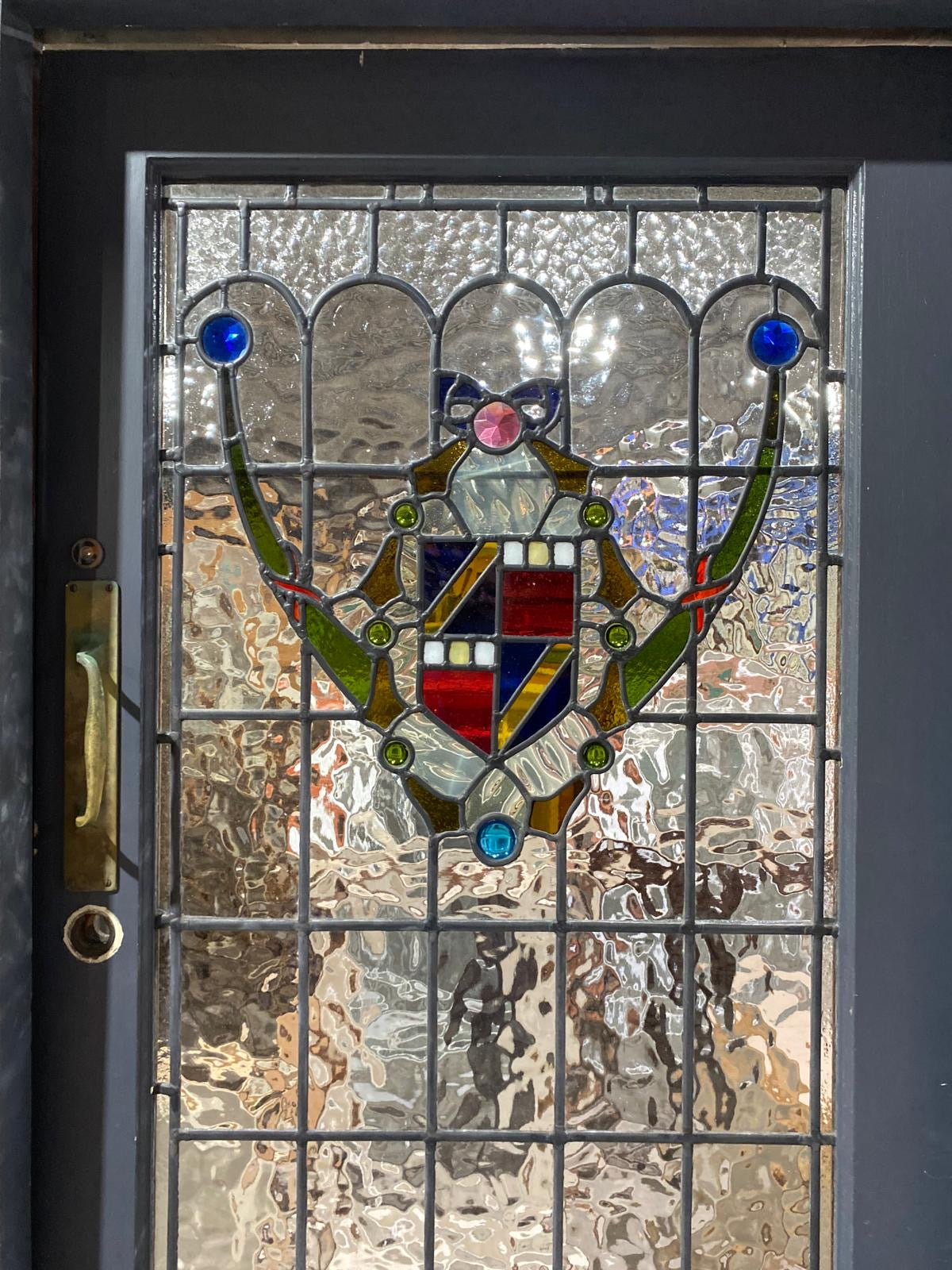 Large 1920s Front Entryway Door
