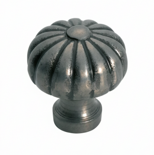 New Fluted Cupboard Knob - 32mm x 36mm - Brand New Tile