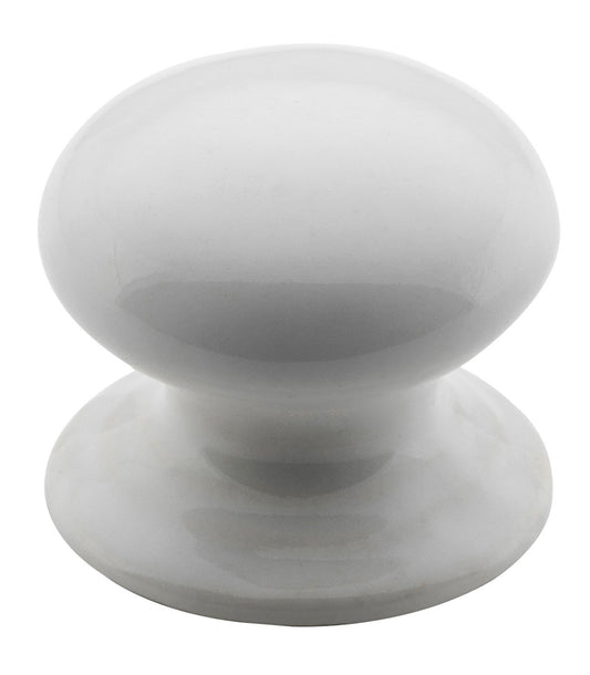 New Porcelain Cupboard Knobs & Handles - Round Porcelain - Brand New Tile