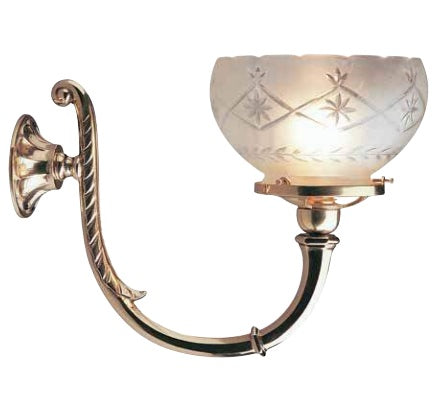 Glenelg Wall Bracket - Polished Brass