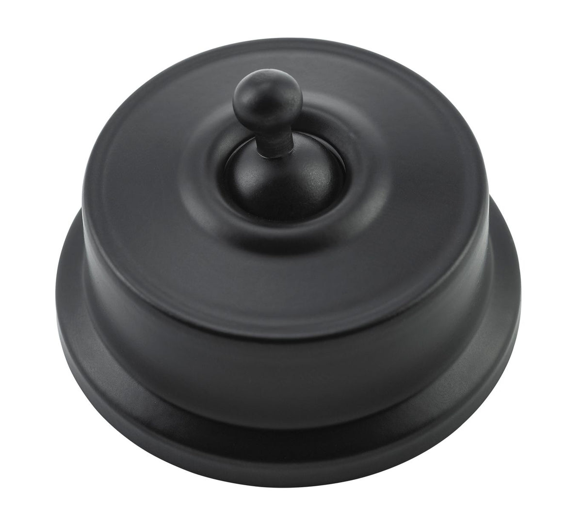 Federation Light Switches - Matt Black