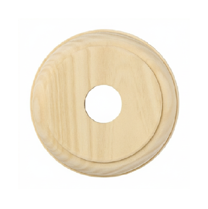 Single Switch & Socket Wood Blocks – Traditional Profile