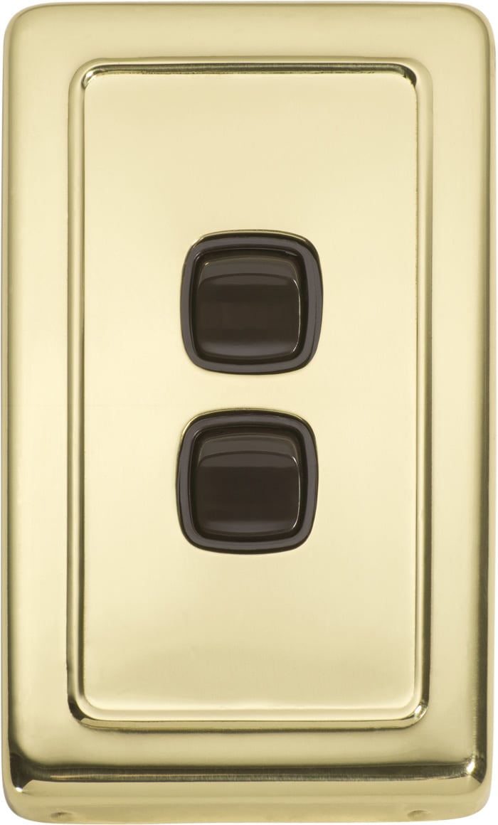 Gang Flat Plate Rocker Switches