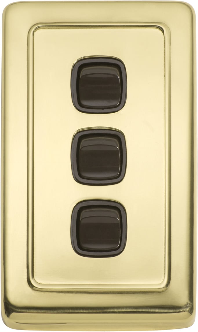 Gang Flat Plate Rocker Switches