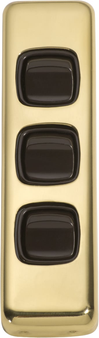 Gang Flat Plate Rocker Switches