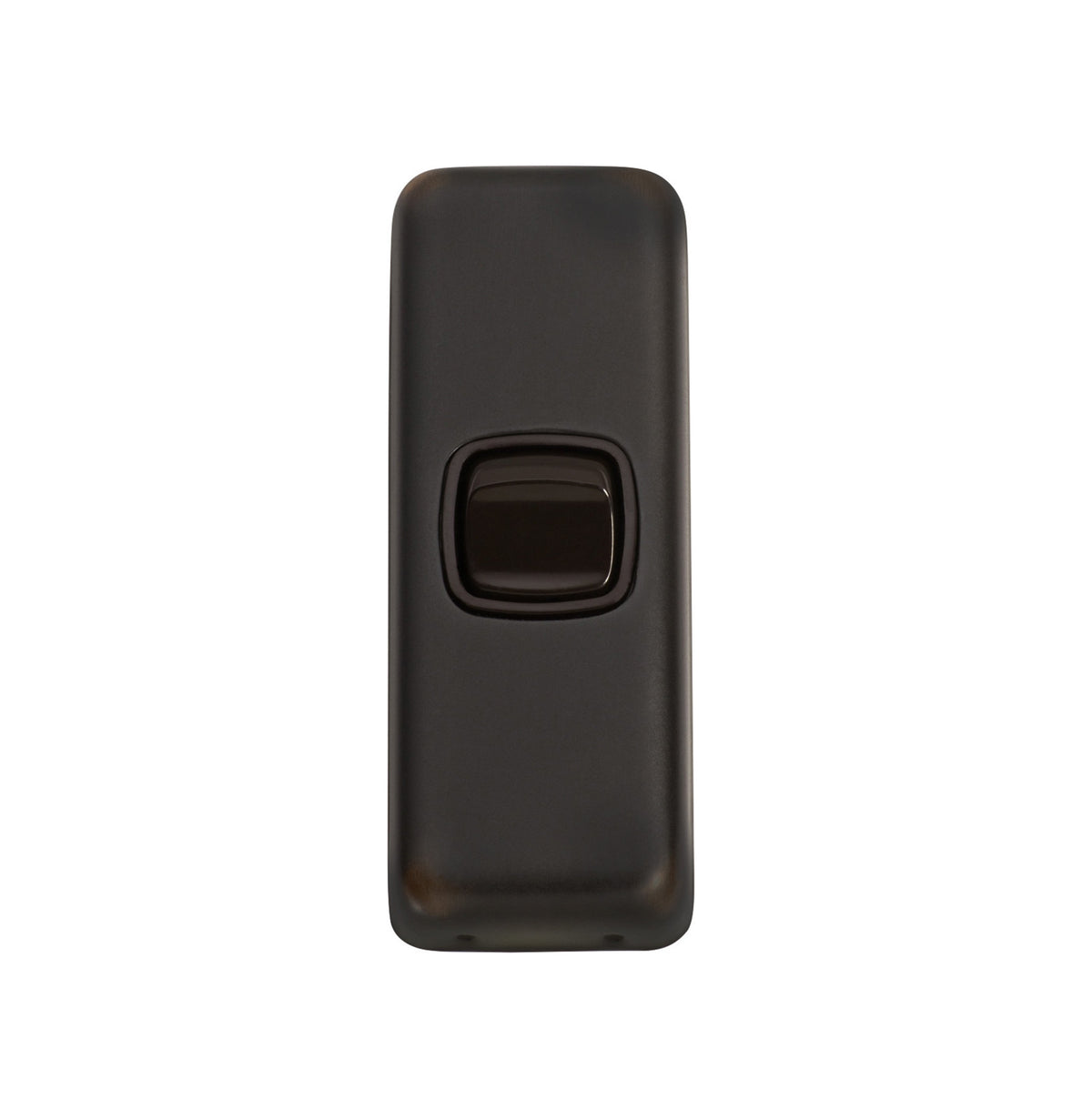 1 Gang Flat Plate Rocker Switches – W30mm - Antique Copper