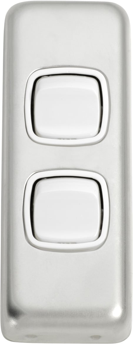 Gang Flat Plate Rocker Switches
