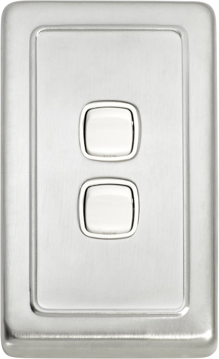 Gang Flat Plate Rocker Switches
