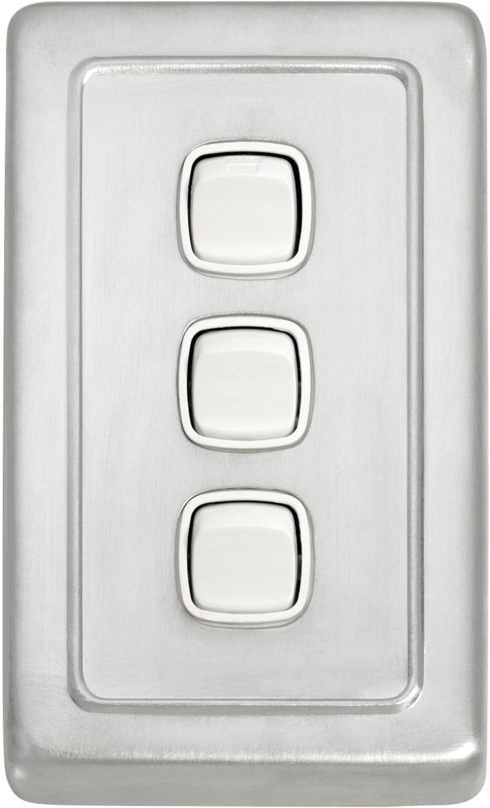 Gang Flat Plate Rocker Switches