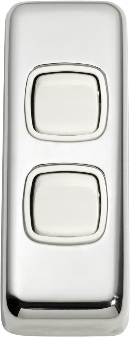 Gang Flat Plate Rocker Switches