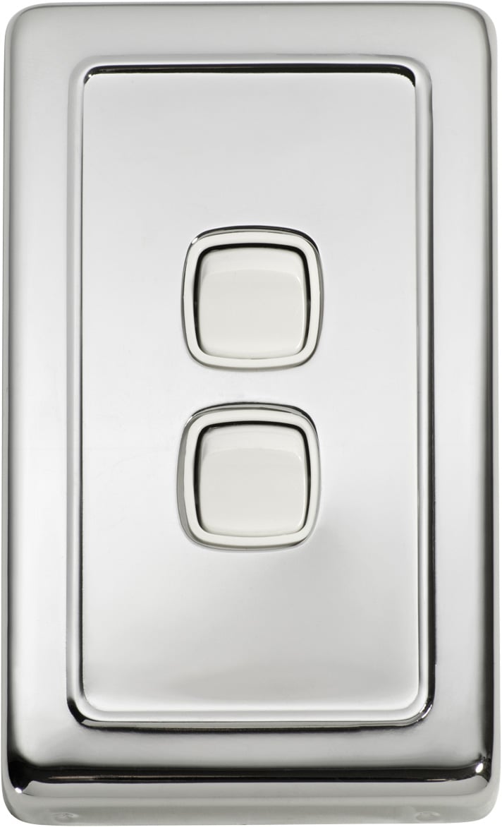 Gang Flat Plate Rocker Switches