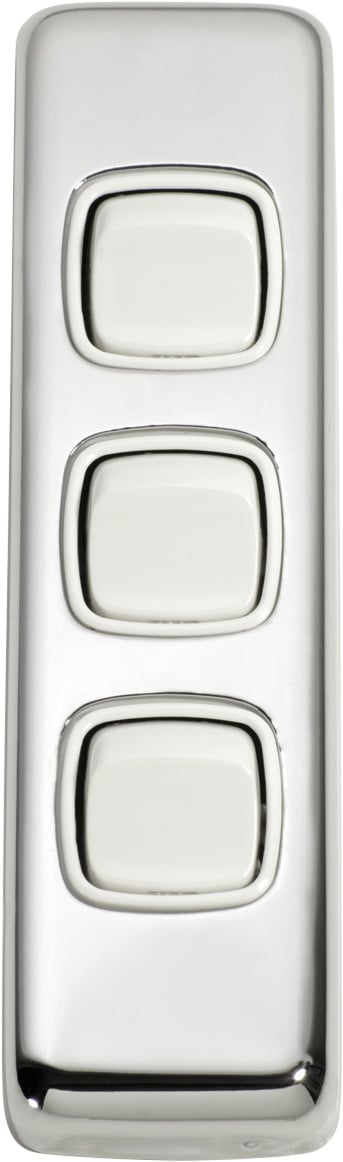 Gang Flat Plate Rocker Switches