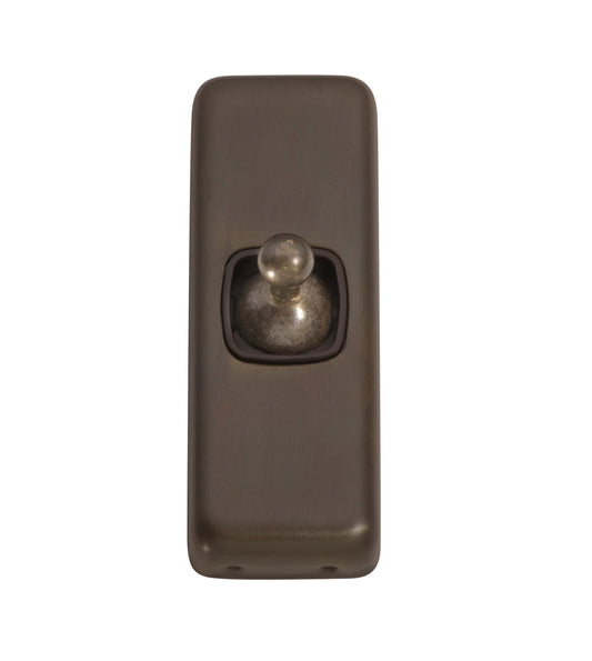 1 Gang Flat Plate Toggle Switches – W30mm
