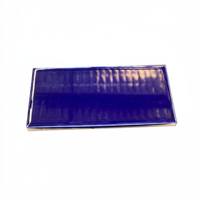 Second Hand Victorian Blue - Original Vintage Salvage Tile