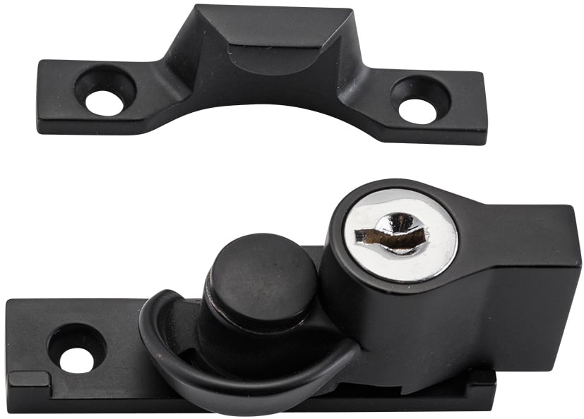 Key Operated Narrow Locking Sash Fastener