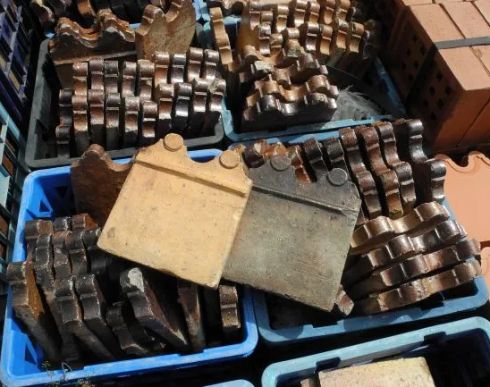 Second Hand Original Salt Glazed Edging Tiles