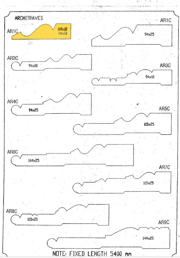 Architraves 1C