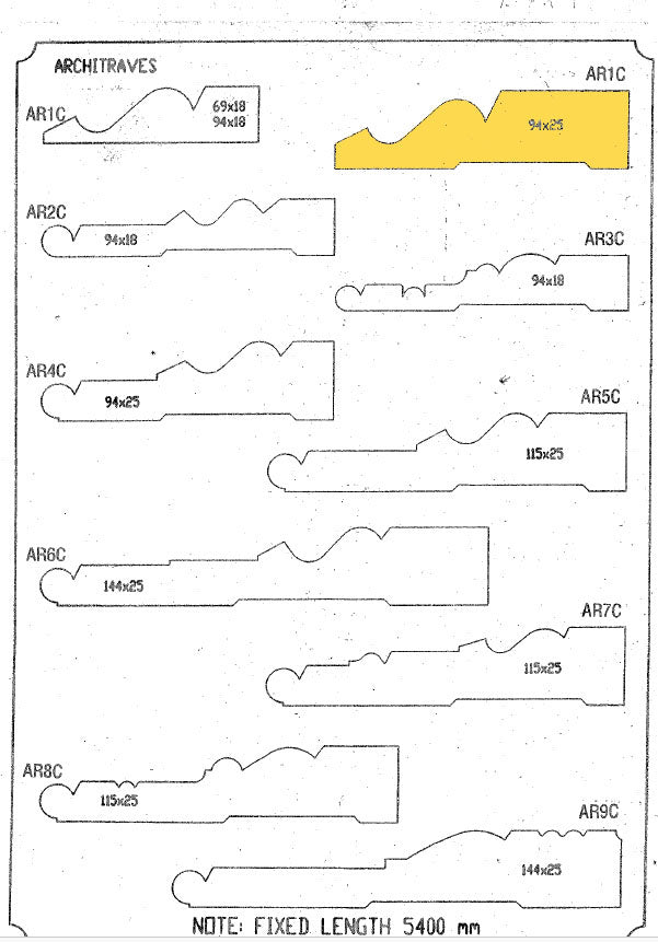 Architraves 1C