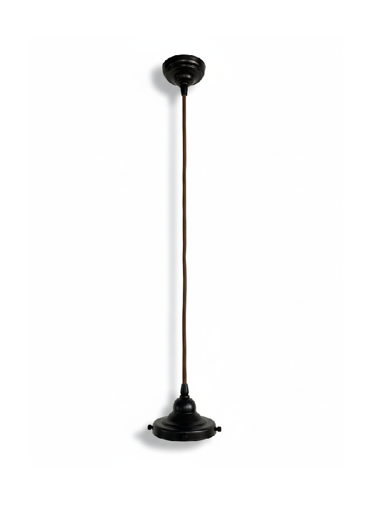 Cord Suspension Bronze with Brown Cord