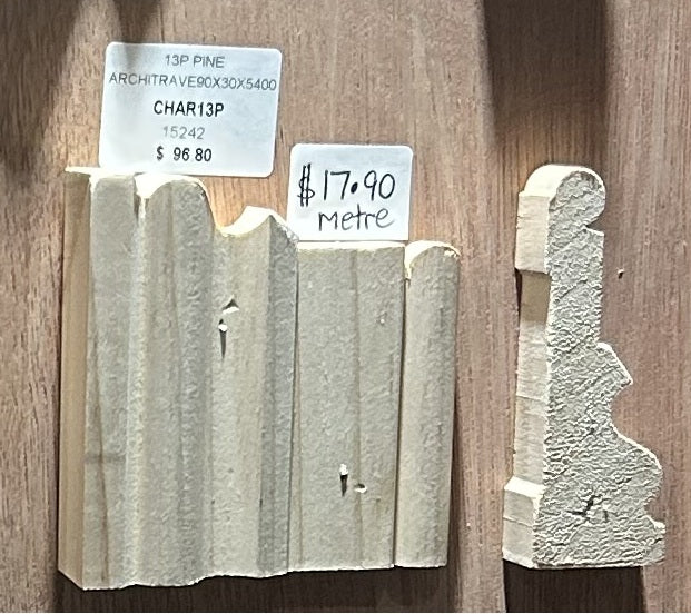 13P Pine Architraves