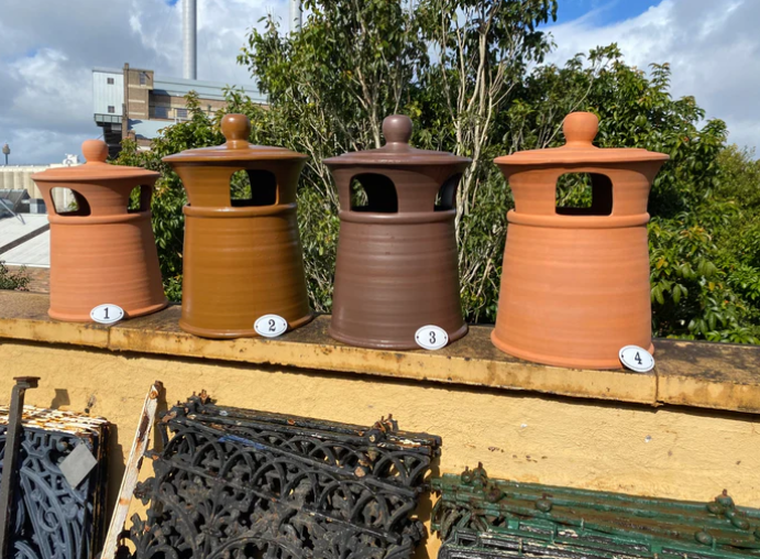 Large Terracotta Chimney Pot