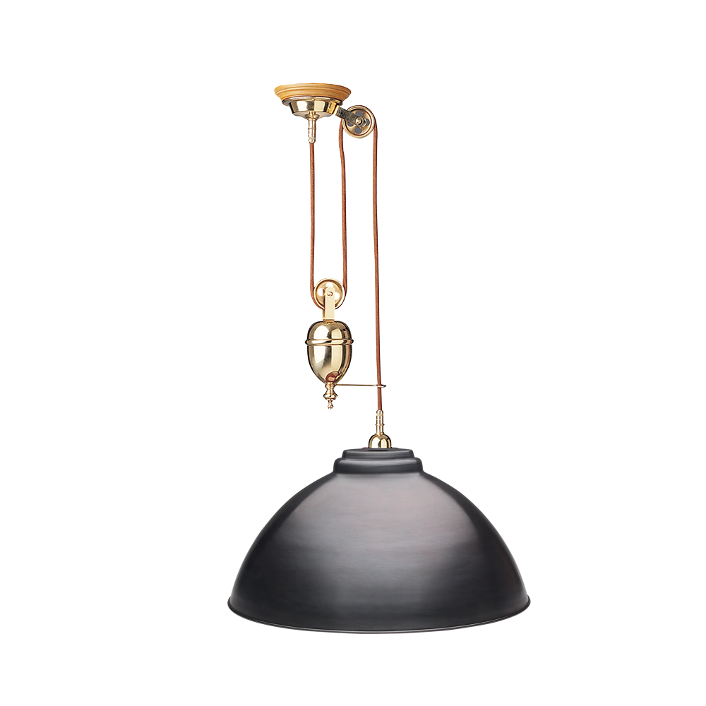 Counterweight Suspension Antique Brass