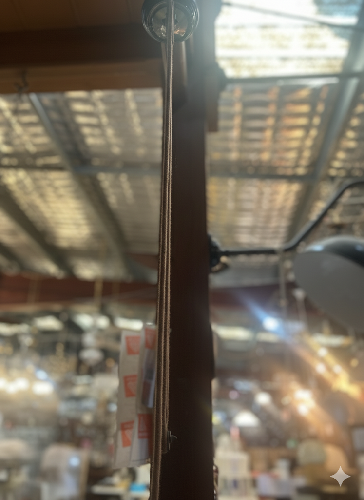 Counterweight Suspension Antique Brass