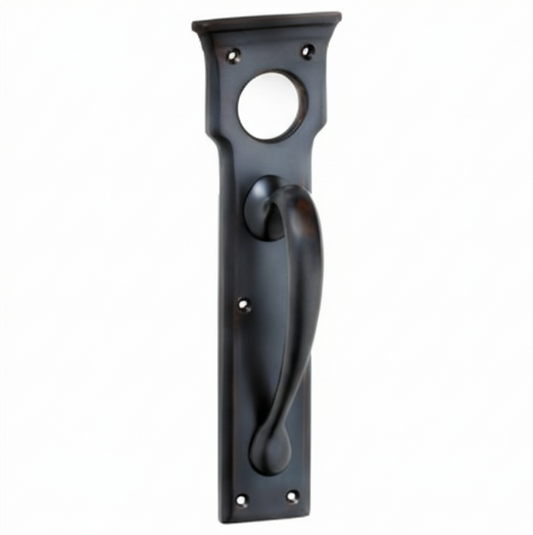 New Victorian Cylinder Hole Pull Handle - Antique Copper - Brand New Sydney