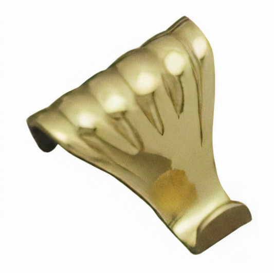 Fluted Rail Picture Hook new in Sydney Polished Brass finish