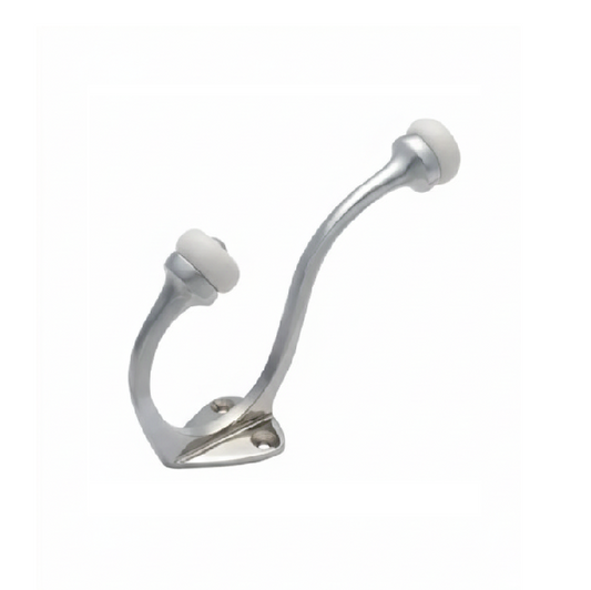 Porcelain Tip Hat & Coat Hooks