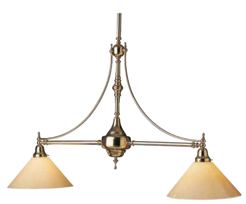 Hyde 2 Arm Pendant Light - Original Vintage Salvage Tile