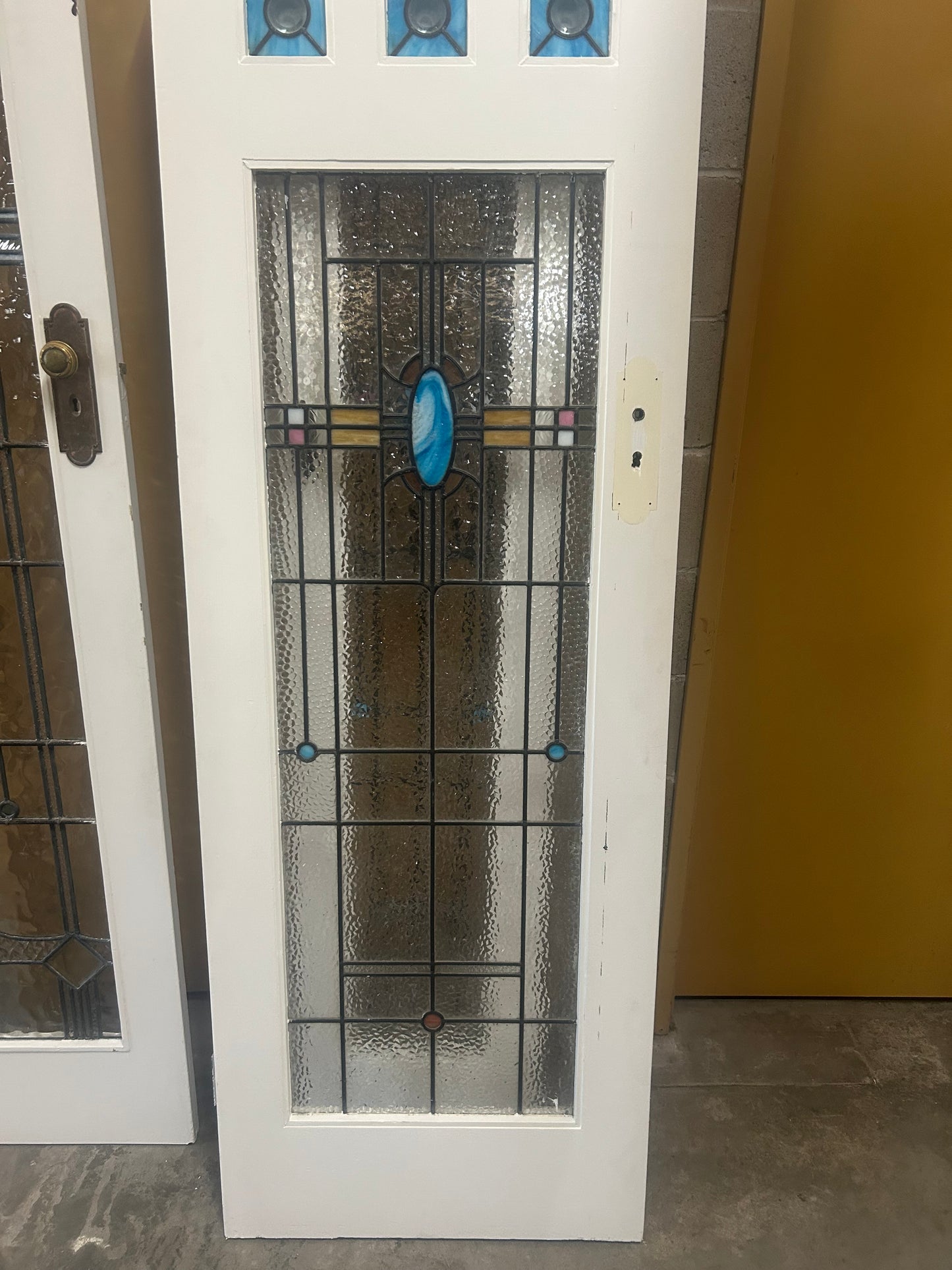 Set of 5 Federation Leadlight Doors