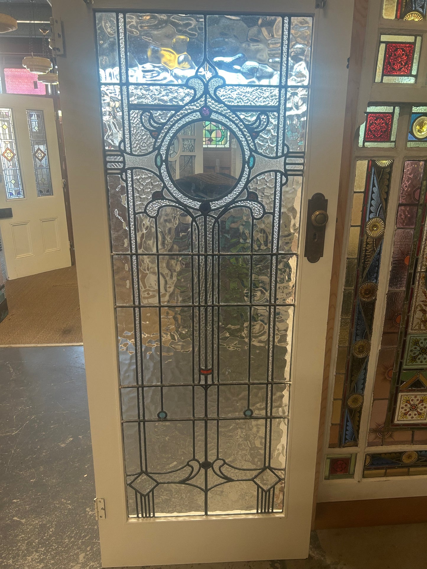 Set of 5 Federation Leadlight Doors
