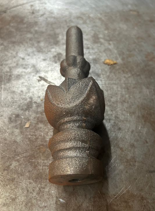Cast Iron Gate Finial - Original Vintage Salvage Tile