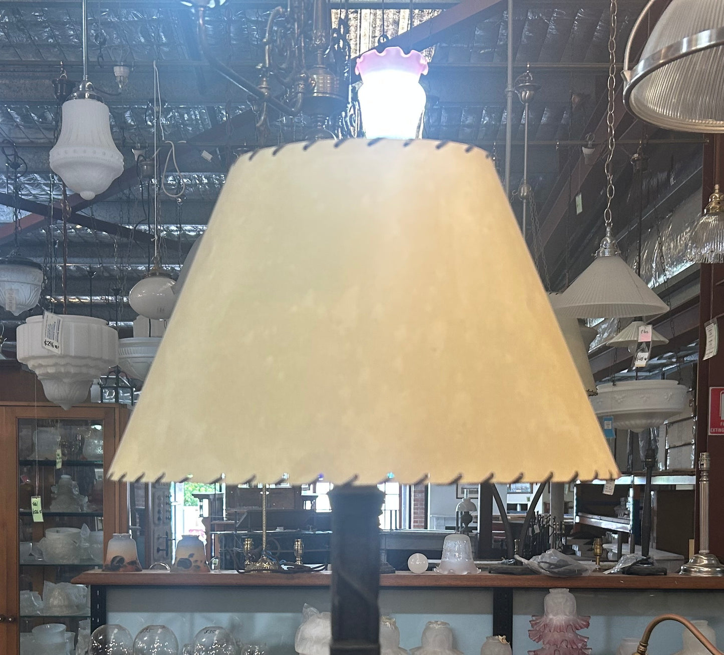 Oval Parchment Shade